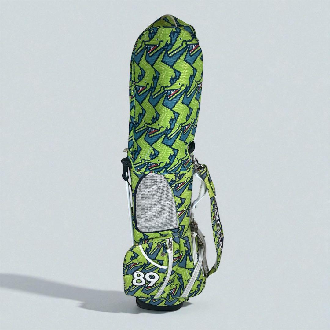 希少 パーリーゲイツ PEARLY GATES ワニ柄 キャディバッグ スタンド