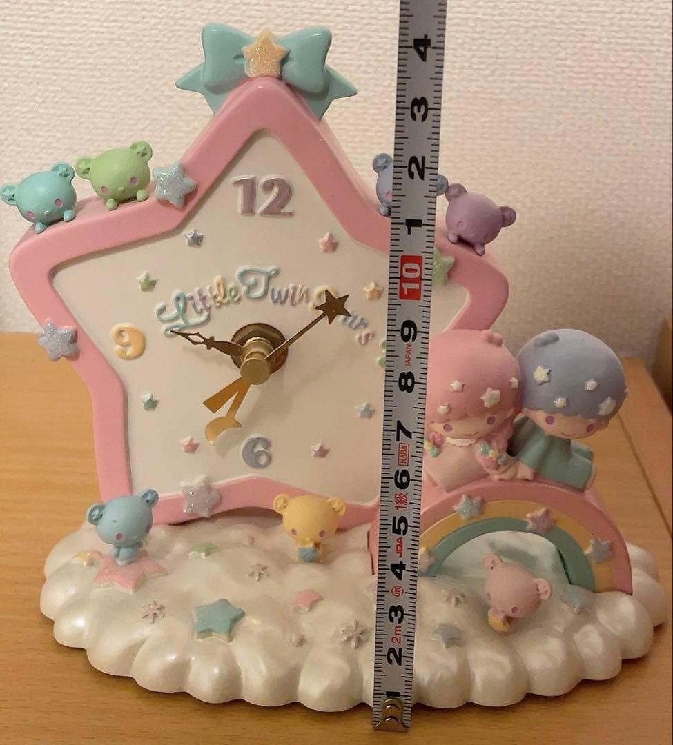 キキララ　置き時計　時計　リトルツインスターズ　未使用に近い　激レア　サンリオ