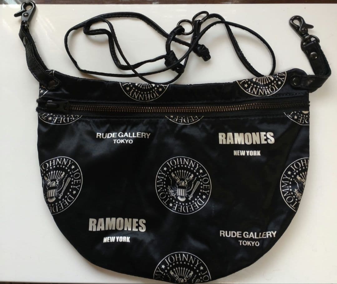 ルードギャラリー ラモーンズ エプロンバッグ チバユウスケ RAMONES LEATHER BIG APRON BAG - RUDE GALLERY OFFICIAL ONLINE SHOP