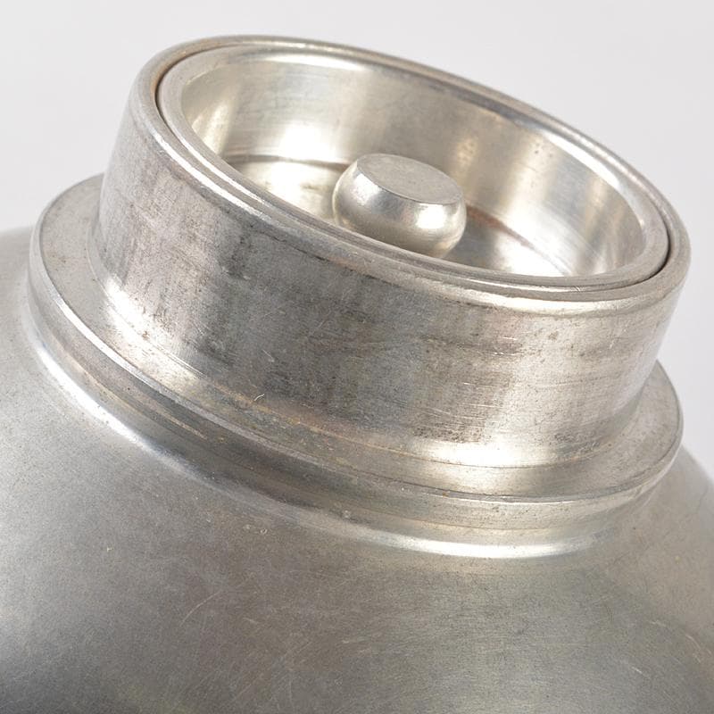 煎茶道具 錫半製 上錫 茶壷 茶心壷 約451g 共箱