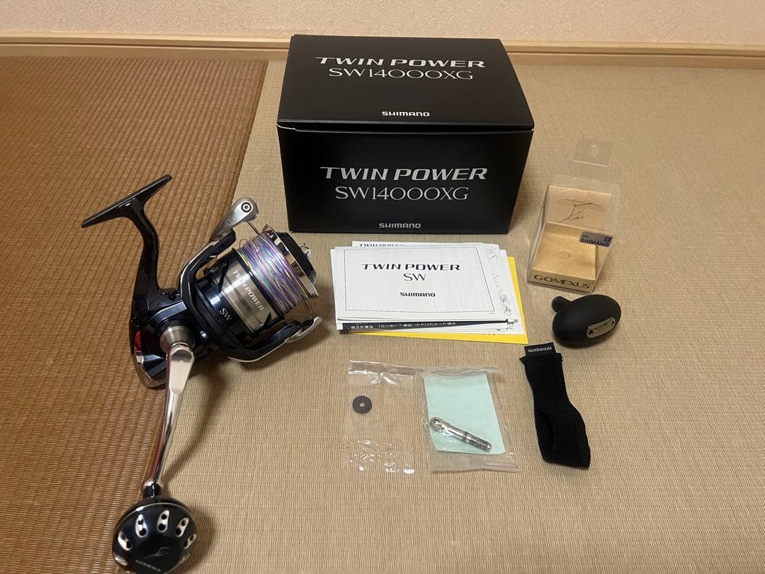 SHIMANO 21 TWIN POWER SW 14000XG ツインパワー 21 TWINPOWER SW – Bass-Tokyo