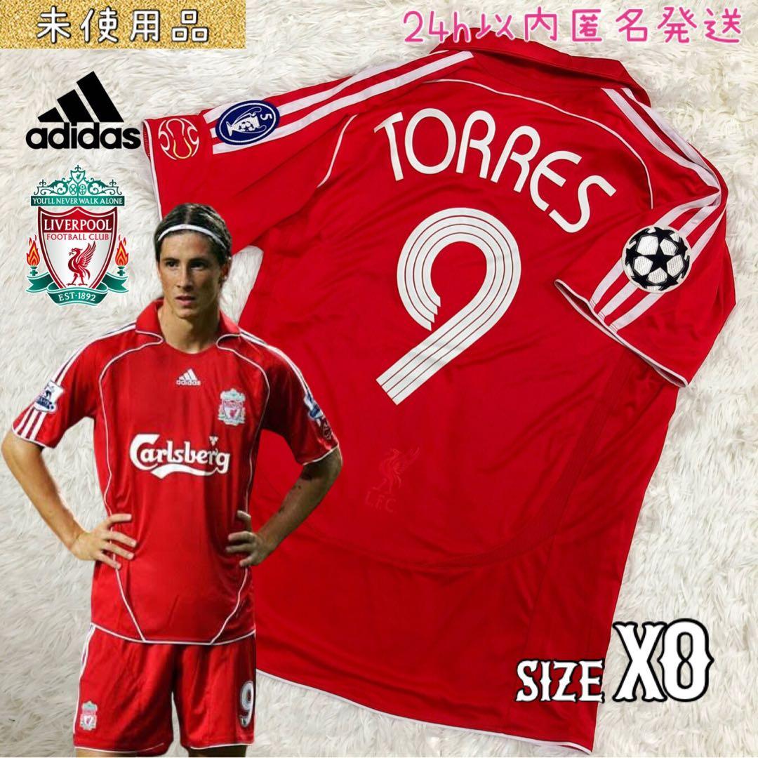 未使用品】07/08 リバプール #9トーレス CL用ホームユニ adidas - メルカリ