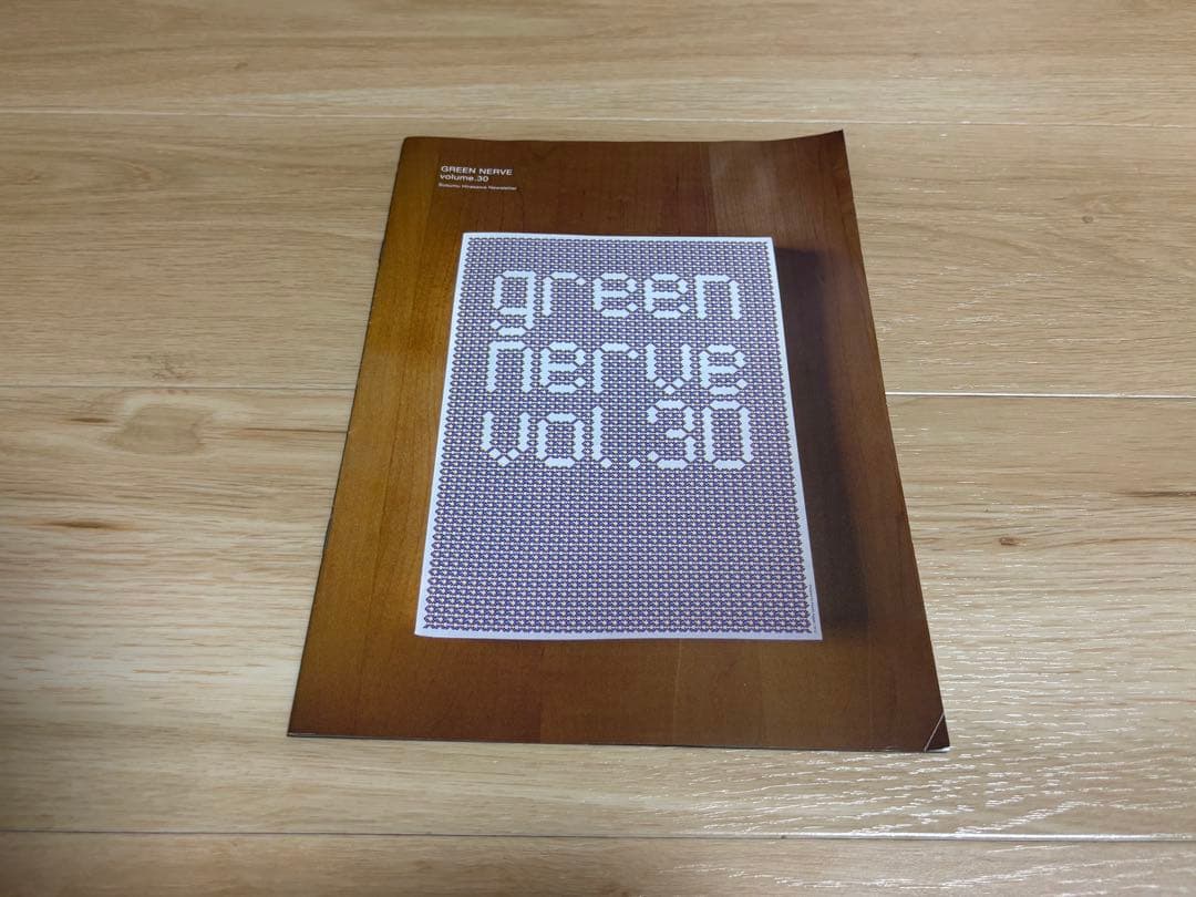 平沢進 GREEN NERVE 会報30,31号,33〜39号