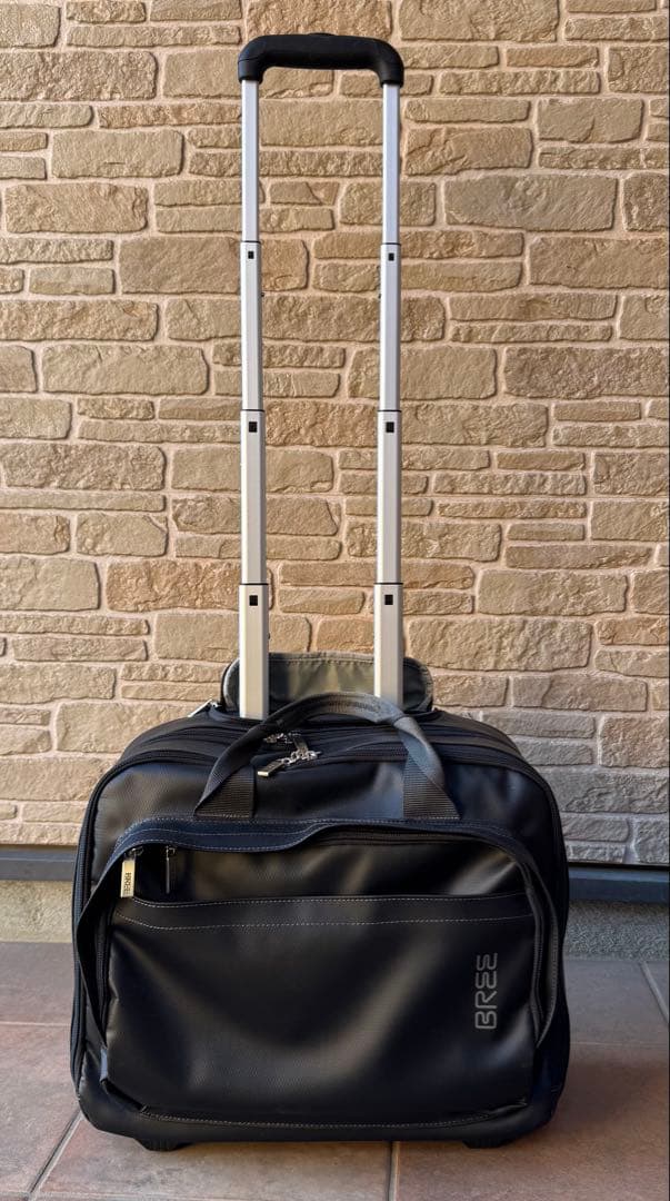 希少　ドイツ　BREE ブリー製　ソフトキャリー　ビジネス　トラベル　ブラック 楽天市場】良品 BREE ブリー キャリーバッグ スーツケース ビジネス
