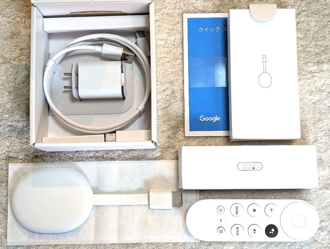テレビ Google Chromecast with Google TV 4K Chromecast with Google TV (4K) snow GA01919-JP Google｜グーグル