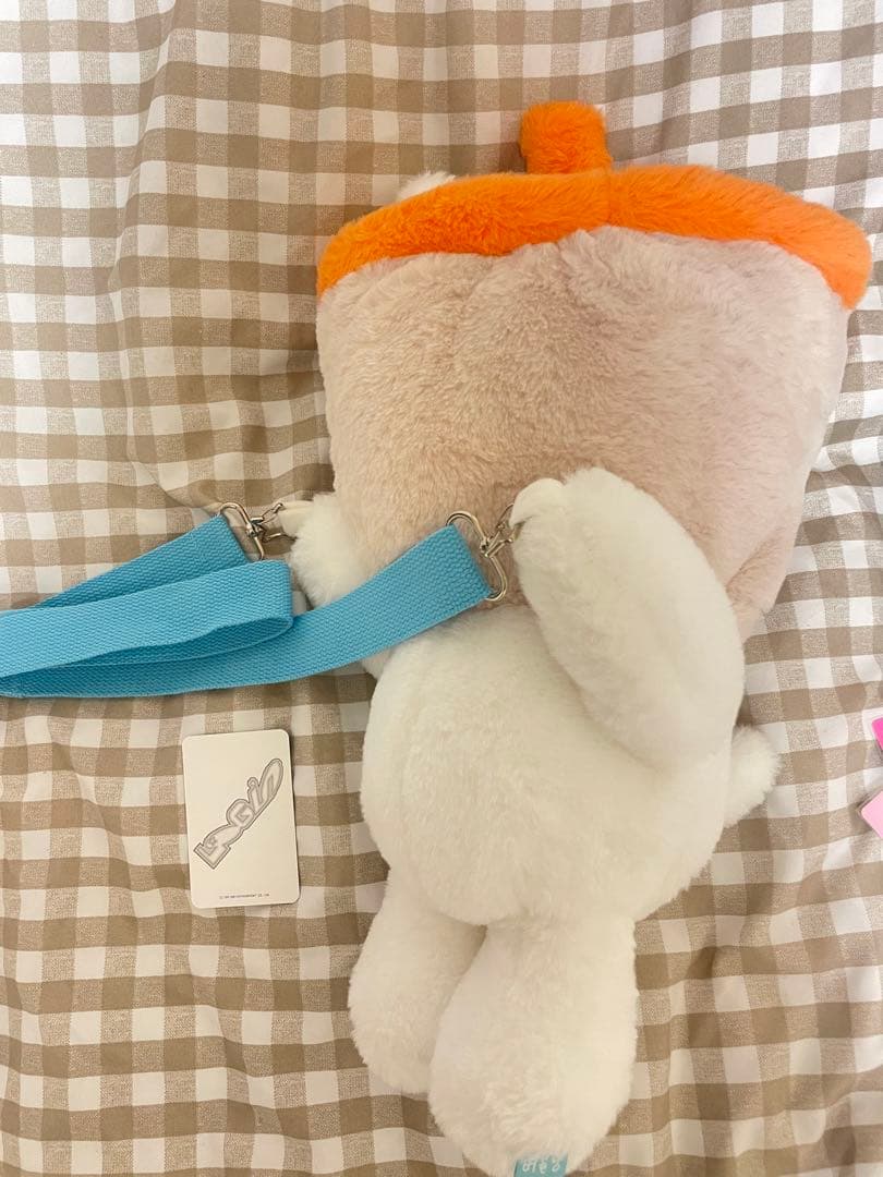 nct wish ユウシ バブルニャン ぬいぐるみバッグ トレカ付き