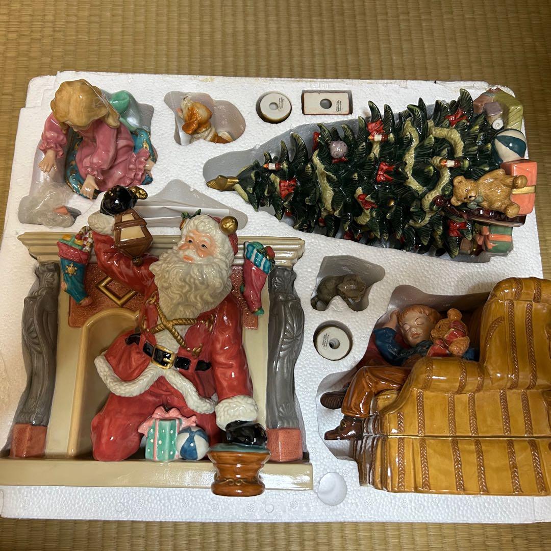 Kirkland Santa's Visit クリスマス磁器製装飾品 - メルカリ