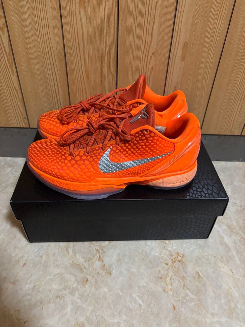 靴 Nike Kobe 6 Protro Total Orange 26.5cm