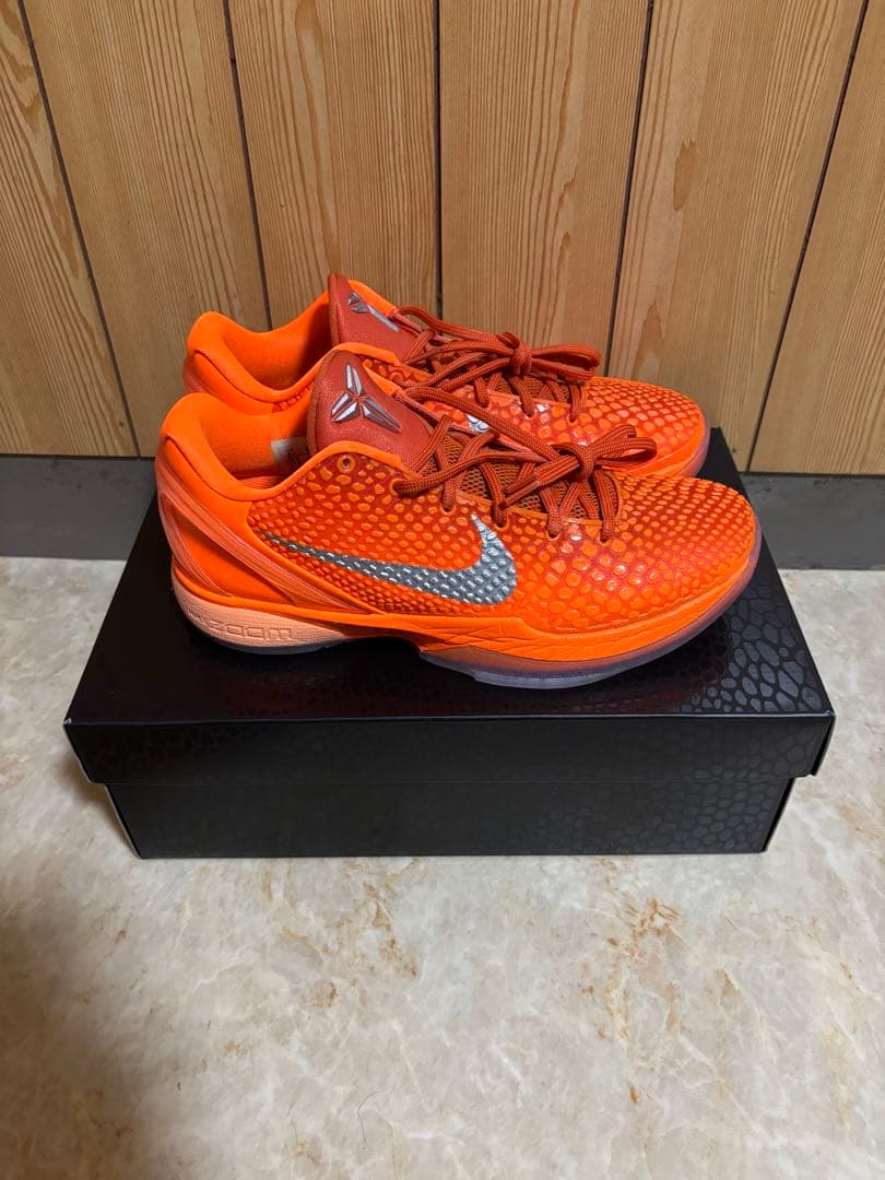靴 Nike Kobe 6 Protro Total Orange 26.5cm