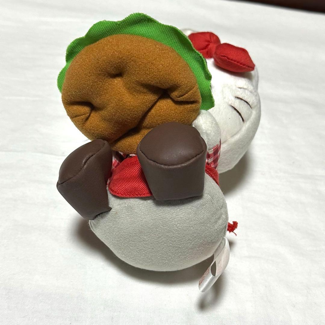 希少品　サンリオ　ハローキティ　コックさん　ハンバーガー　ぬいぐるみ　非売品