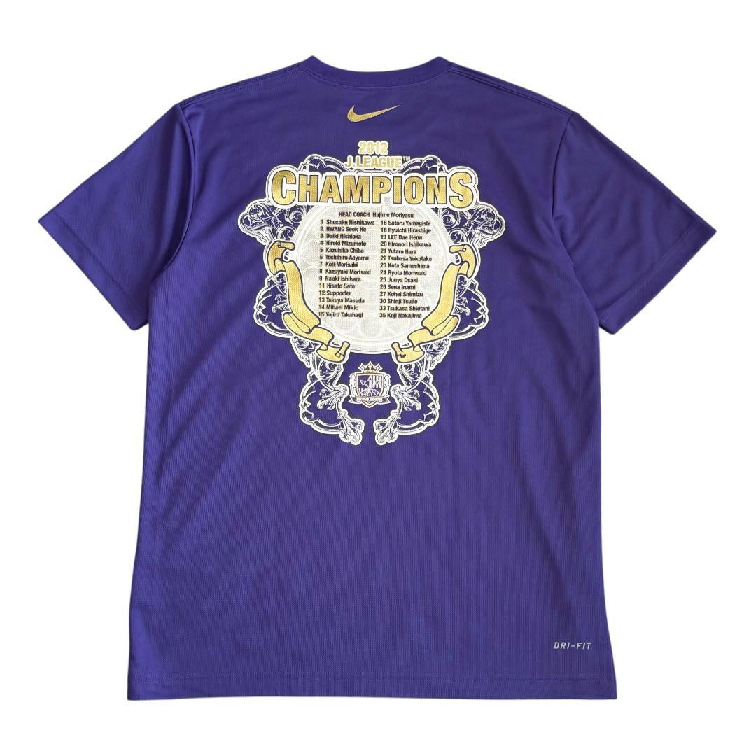 Nike サンフレッチェ広島 2012 Jリーグ チャンピオン Tシャツ - メルカリ