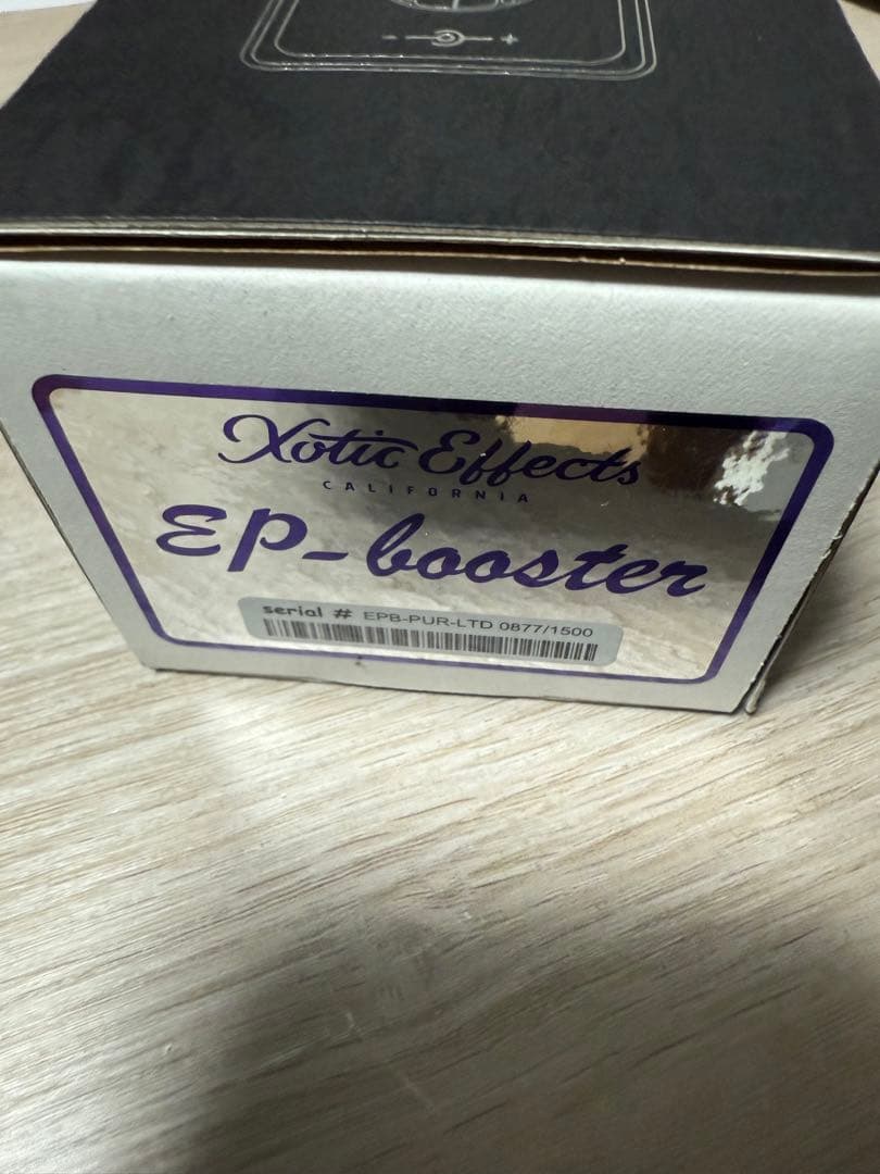 [新品] Xotic EP Booster limited purple