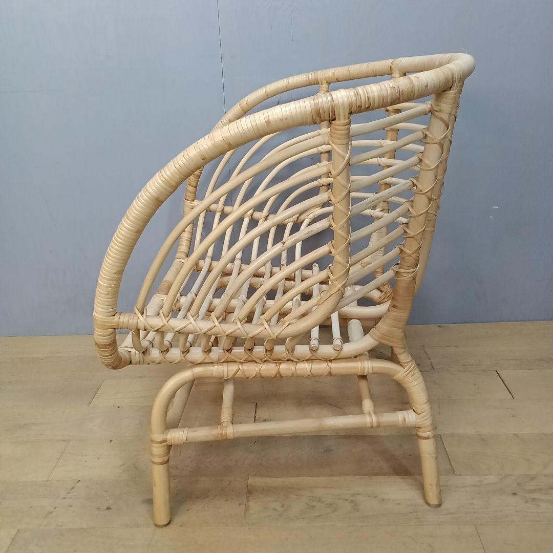 ラタン籐ラウンド英国スタイル猫脚クラシッククラシカル 2脚nz