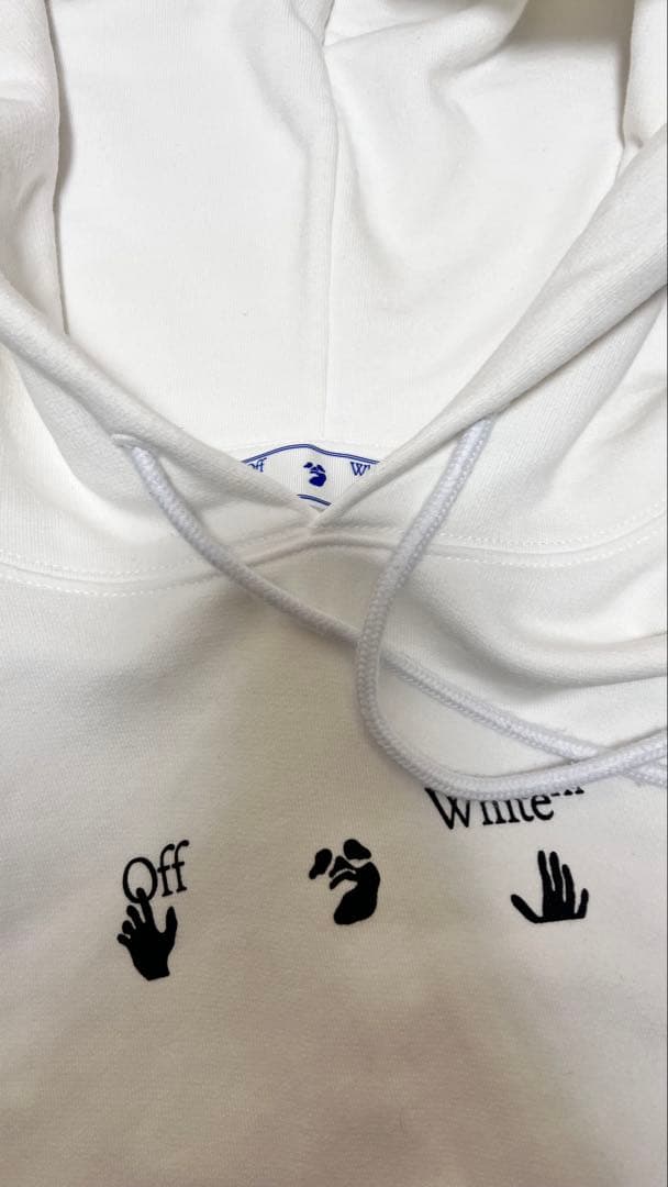 nao1120様専用】OFF-WHITEペイント スプラット アローフーディー