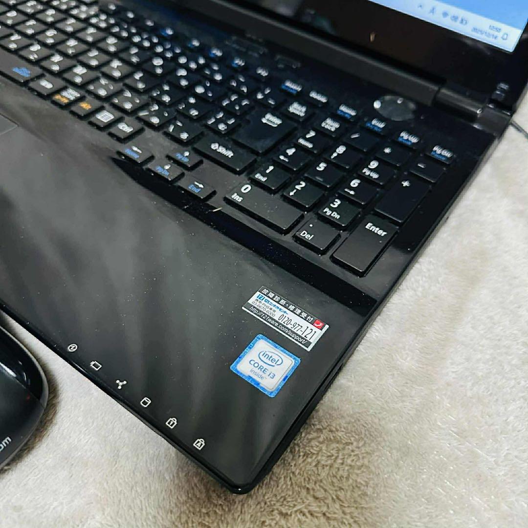 S210 NECノートパソコンSSD高速 WEBカメラWindows11オフィス - メルカリ