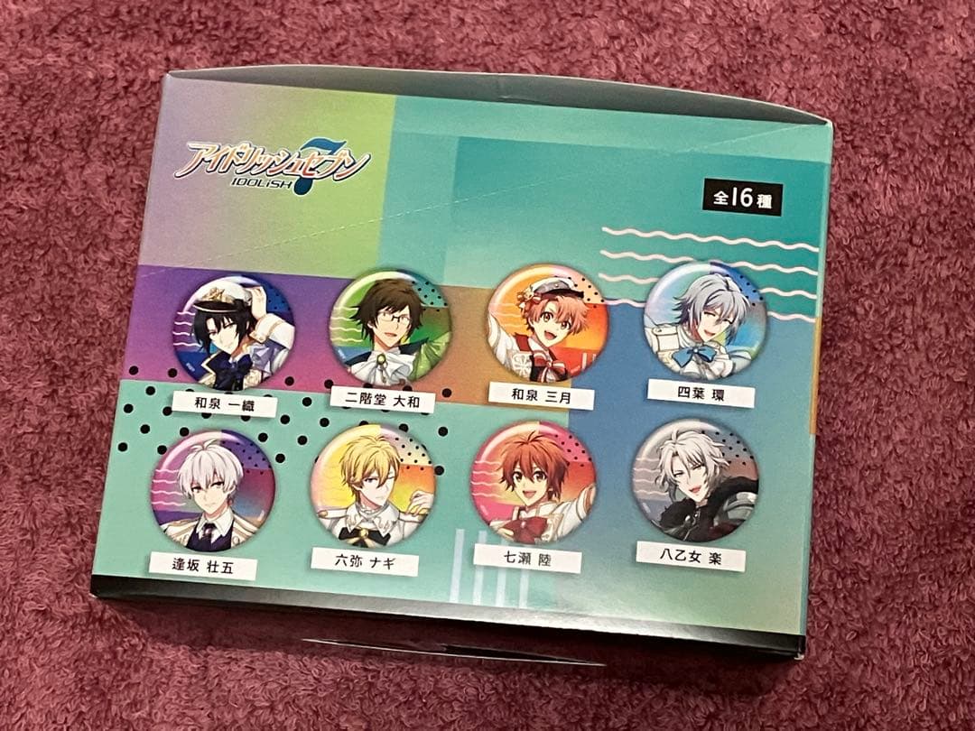 *✽ アイドリッシュセブン 8周年 缶バッジ ×4Box ✽*