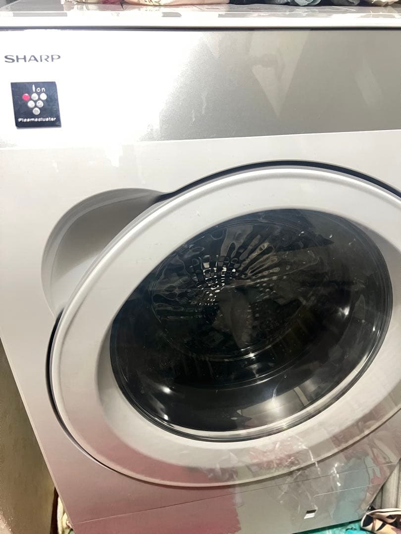 SHARP ES-K11C ドラム式洗濯機 本体 遊里 ES-K11C | 洗濯機：シャープ