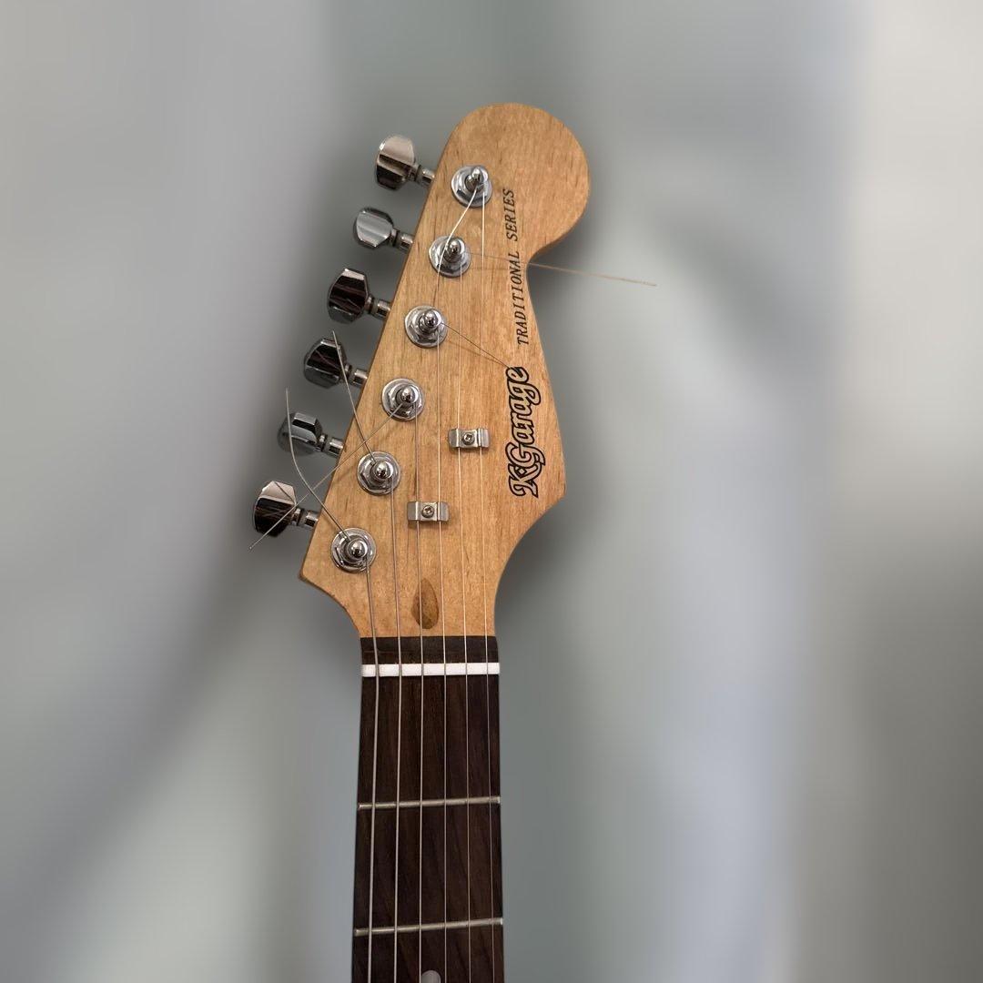 K.Garage ストラトキャスター 赤 エレキギター ジャンク扱い - メルカリ