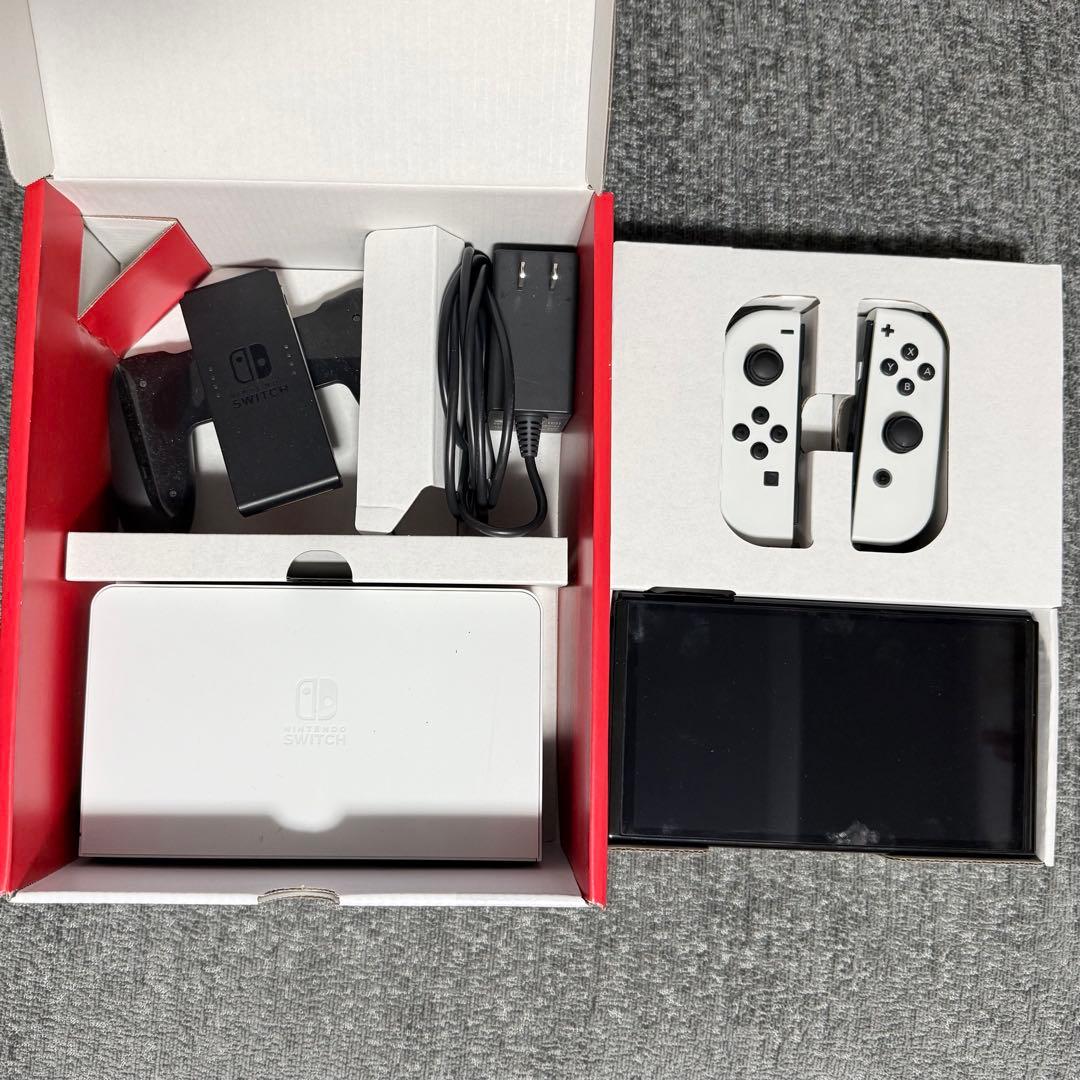 ニンテンドー スイッチ（有機ELモデル） 【おまけ付き】 - メルカリ