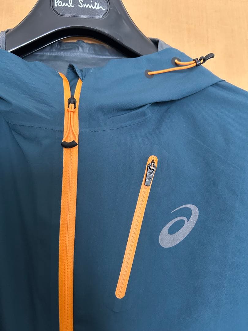 エ*ィ様 アシックス FUJITRAIL防水透湿ジャケット メンズ Mサイズ