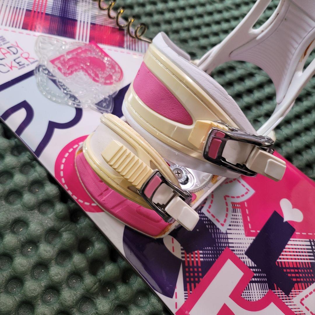 Kissmark レディース スノーボード 2点セット 138cm リーシュ付 - メルカリ