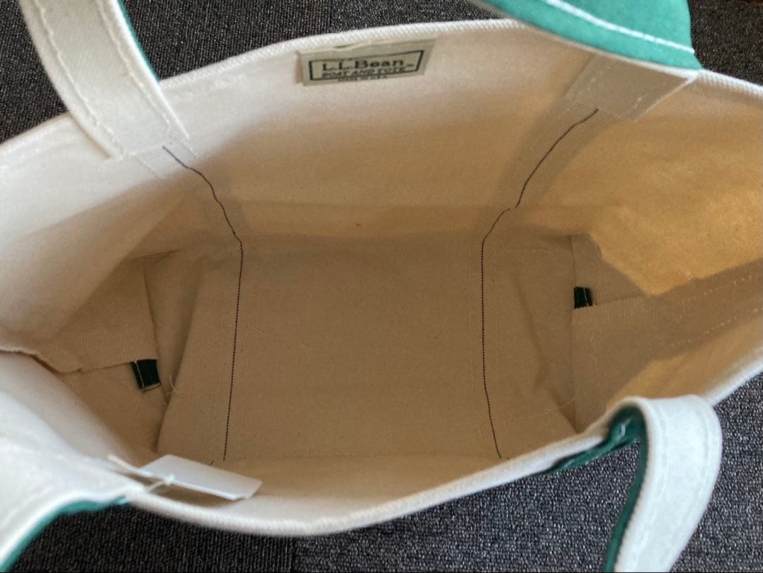 L.L.Bean Boat and Tote M カタディンロゴ グリーン