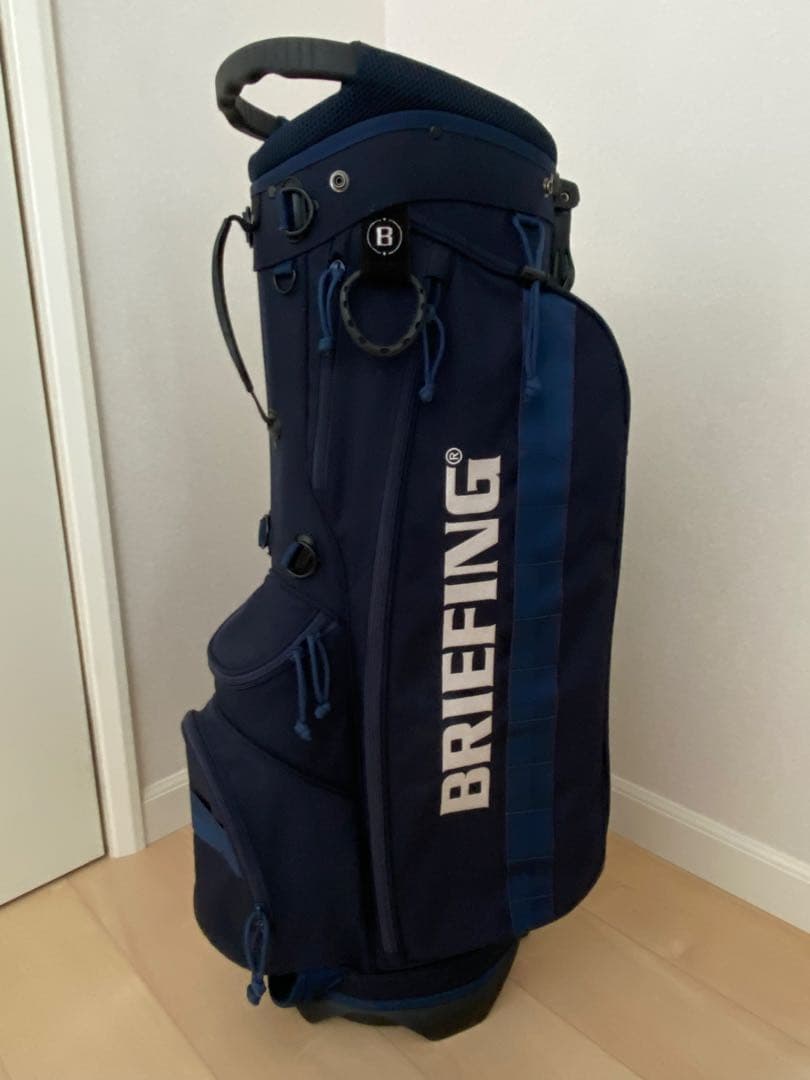ブリーフィング　キャディバッグ　ネイビー BRIEFING GOLF（ブリーフィングゴルフ） 最大58%☆3/1迄 日本正規品