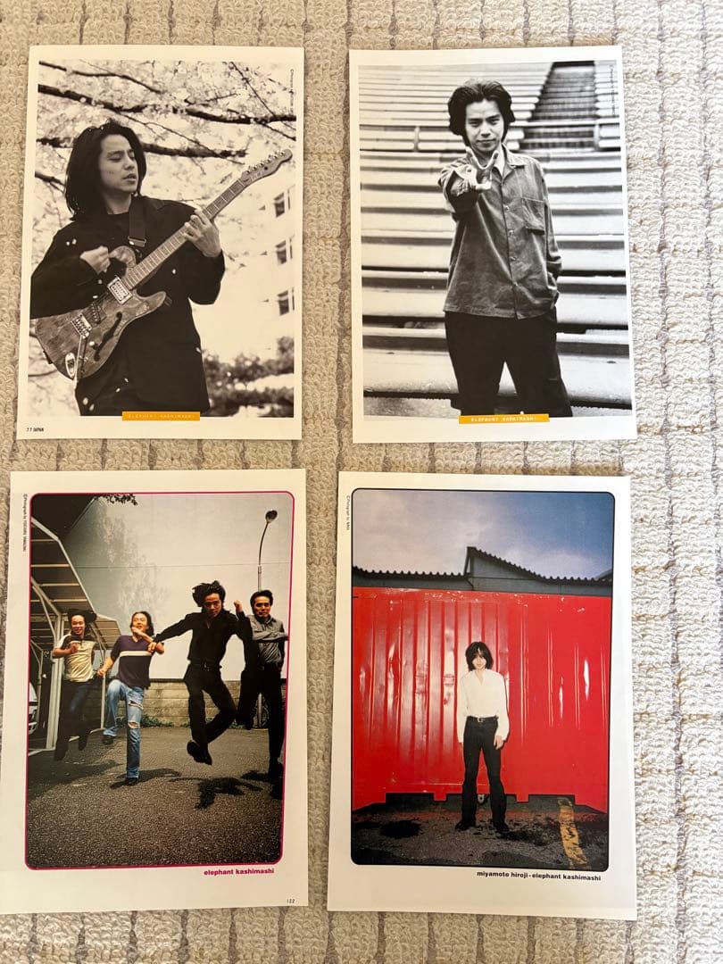 エレファントカシマシ 宮本浩次　切り抜き 約８０枚ぐらい