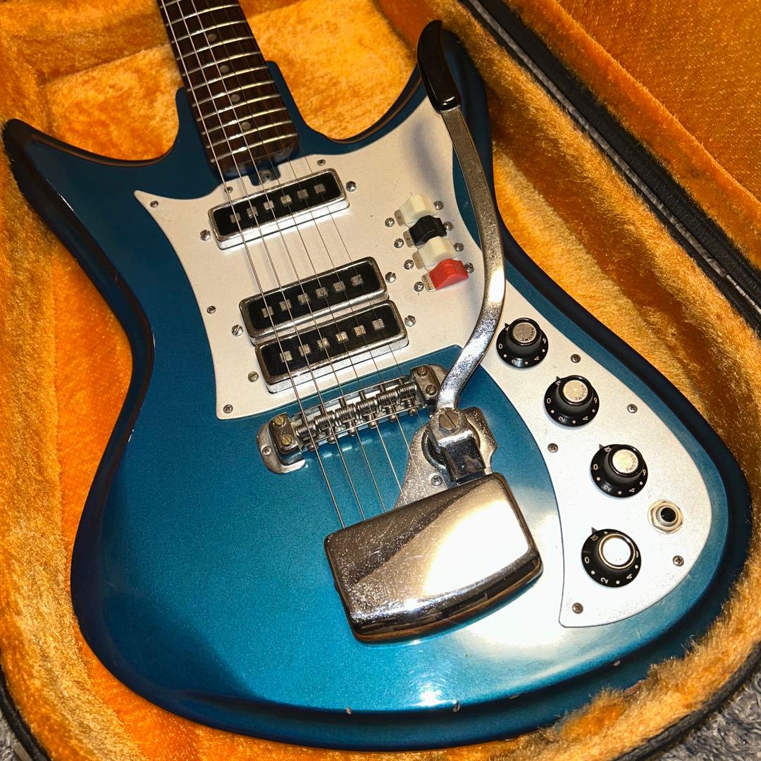 Teisco 60's Model K-3L -Blue- ビザールギター - メルカリ