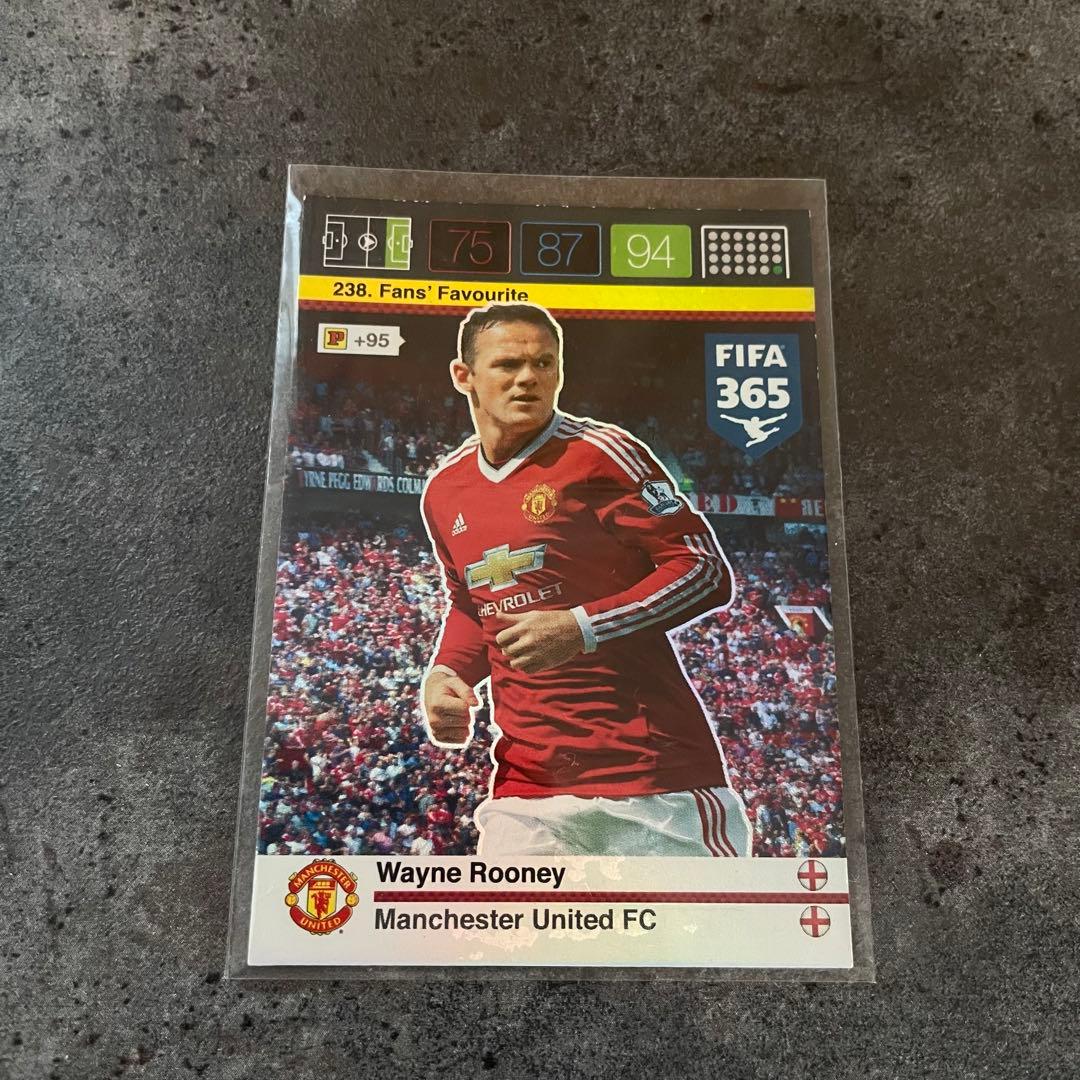 ウェイン・ルーニー マンチェスターユナイテッド サッカーカード