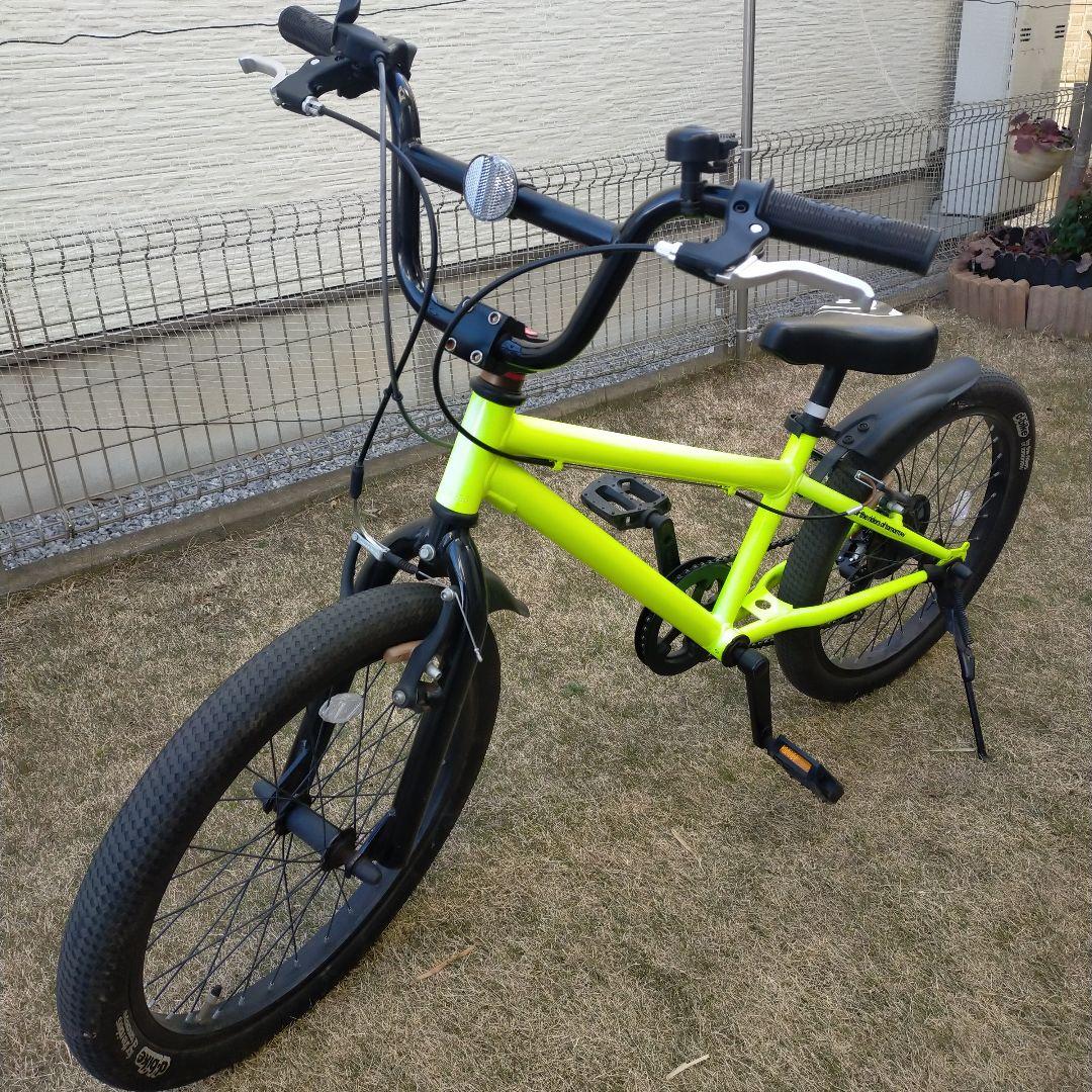 引取限定※D-Bike 蛍光イエロー 20インチ BMX 子供用自転車 - メルカリ