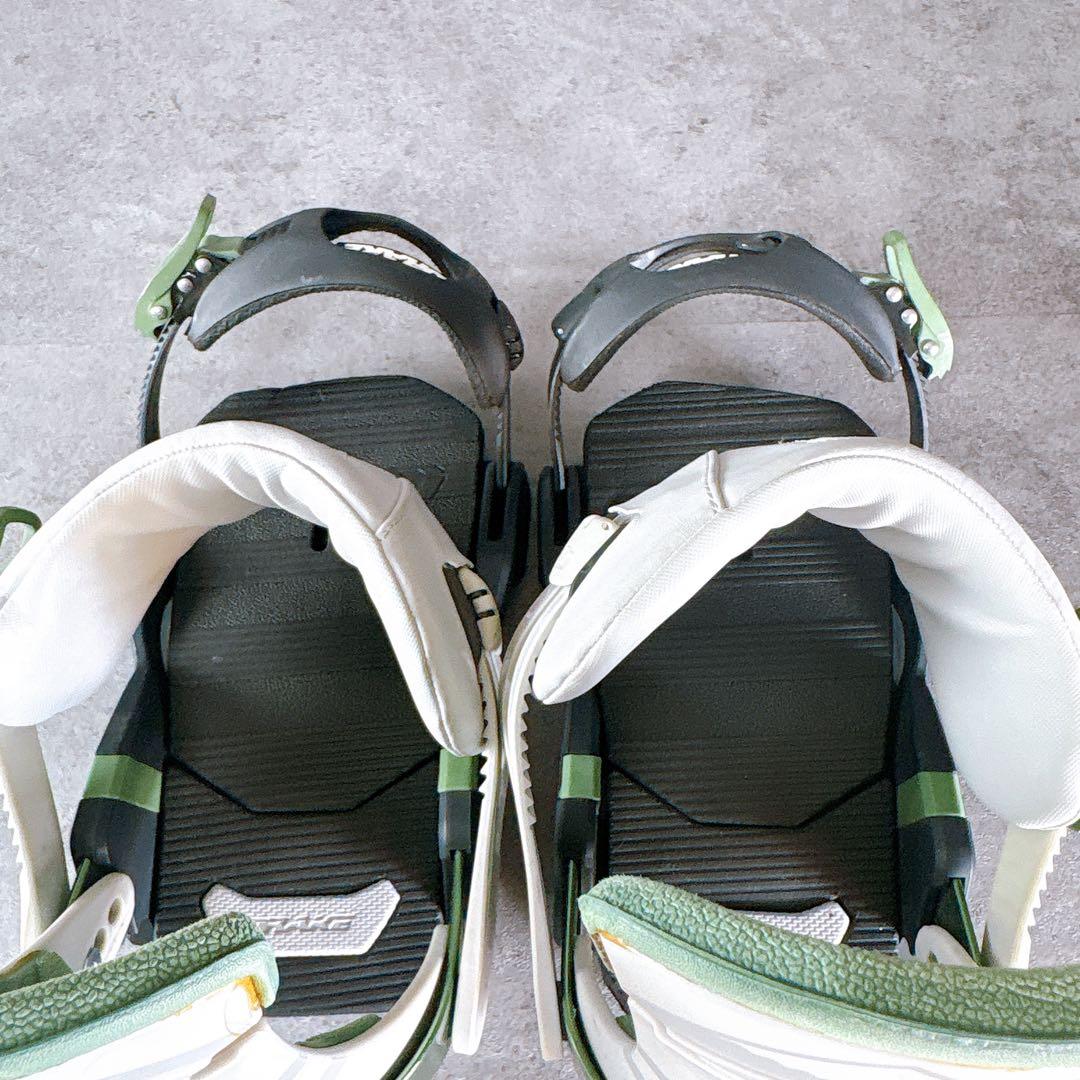 レディーススノーボード2点セット グレイ 139センチ×ドレイク バイン