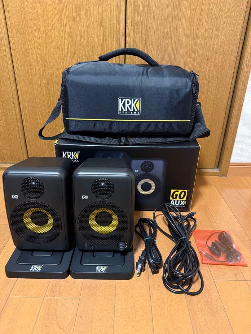 KRK GoAux4 4インチ Bluetoothスピーカー 【美品 完品】 Amazon.com: KRK GoAux 4 4 吋可攜式顯示器: 嬰兒