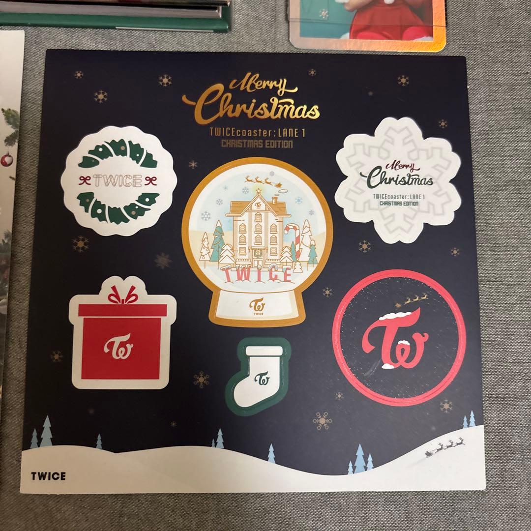 TWICEcoaster LANE1 クリスマス エディション トレカ付き 廃盤 - メルカリ