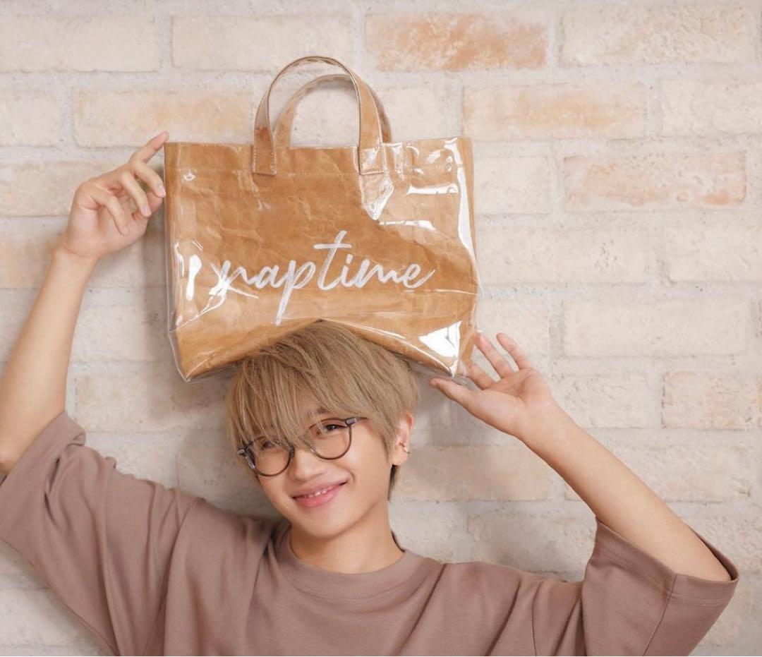 ナップタイム　naptime. Nissy 西島隆弘　刺繍Tシャツ　トートバック