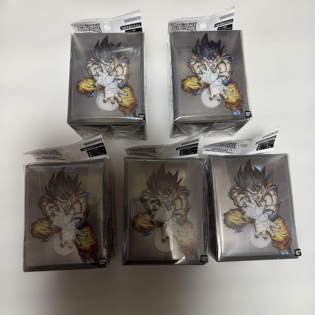 ドラゴンボールスーパーダイバーズ　オフィシャルデッキケースカード5個セット ドラゴンボールスーパーダイバーズ オフィシャルデッキケース DRAGON