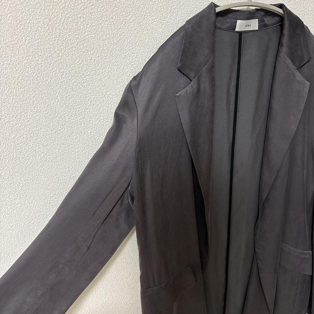IENA】ソフトジャケット グレー 36 2025SS