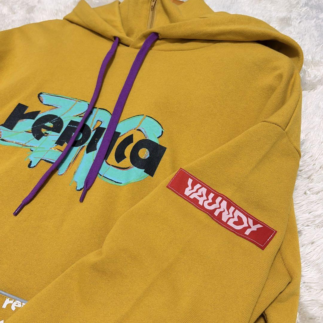 美品　バウンディー　VAUNDY replica フード付きパーカー M