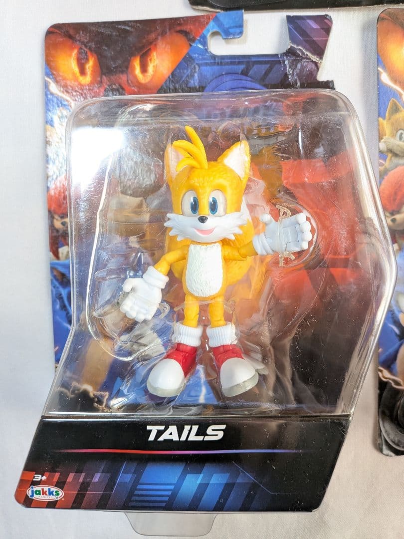 ソニック3 フィギュアセット ソニック・テイルス・シャドウ 傷あり 3個セット