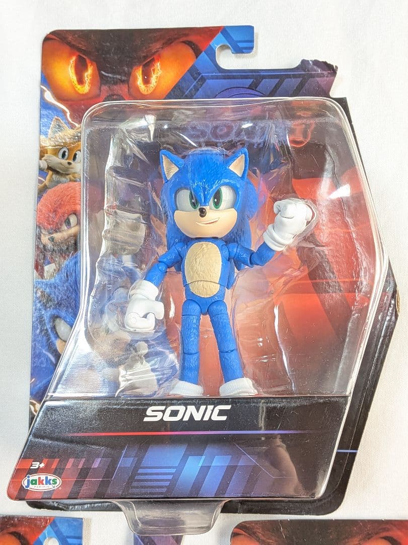 ソニック3 フィギュアセット ソニック・テイルス・シャドウ 傷あり 3個セット