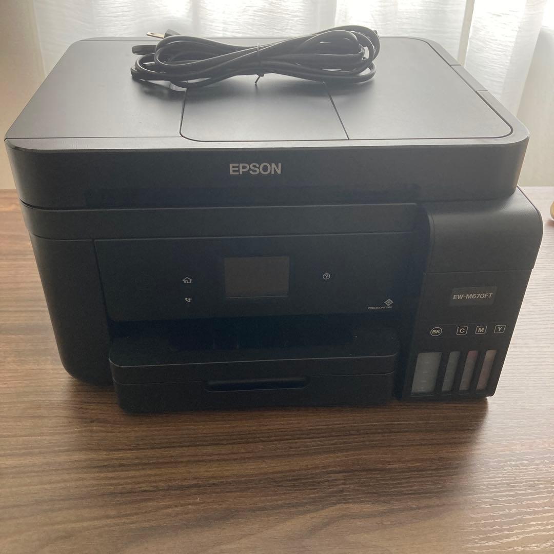 エプソン　EPSON EW-M670FT エコタンク　プリンター　インク複合機 Amazon.co.jp: エプソン EW-M670FT プリンター/A4カラーインクジェット