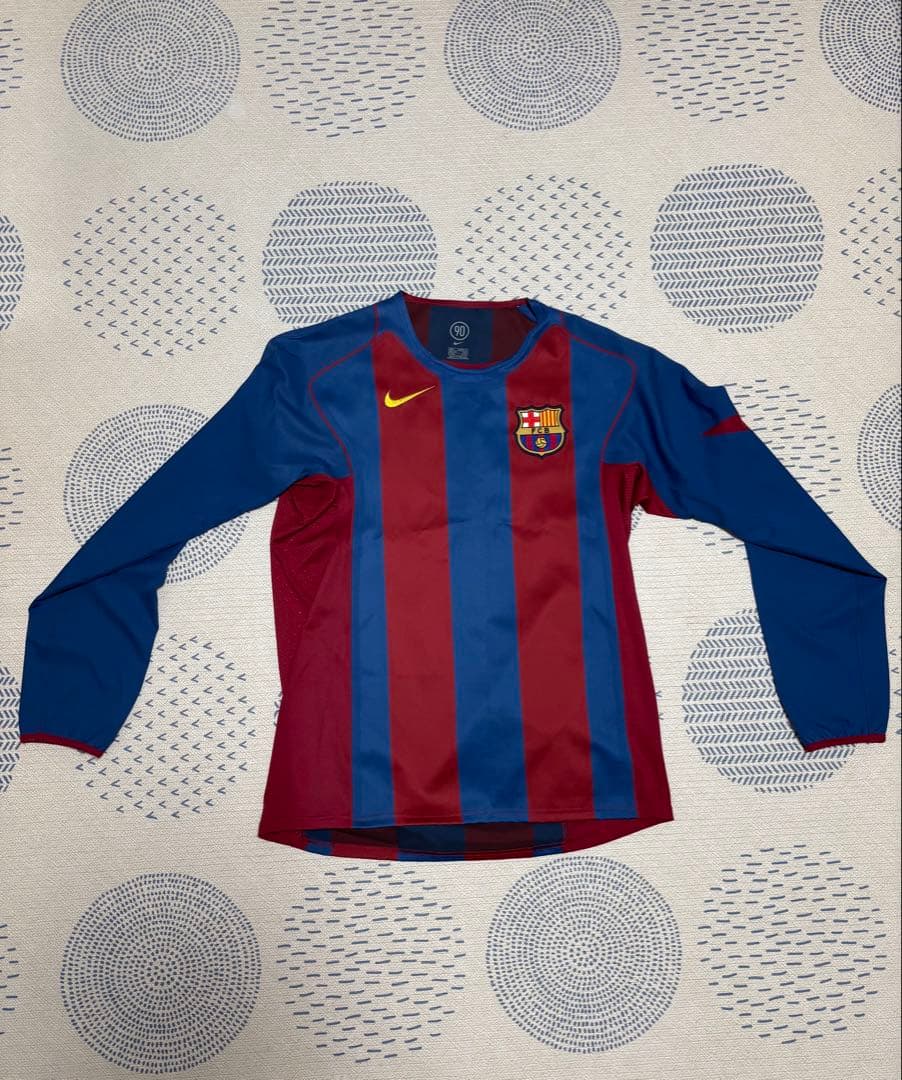 FC Barcelona Puyol 5番 シャツ FC BARCELONA 2002-2003 Puyol 5 away camiseta shirt trikot maillot