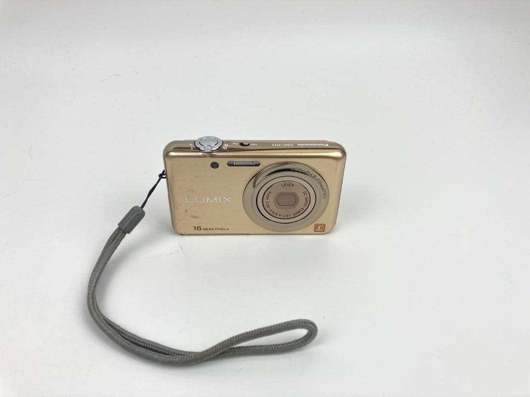 極美品】Panasonic LUMIX DMC-FH7 シャインゴールド - メルカリ