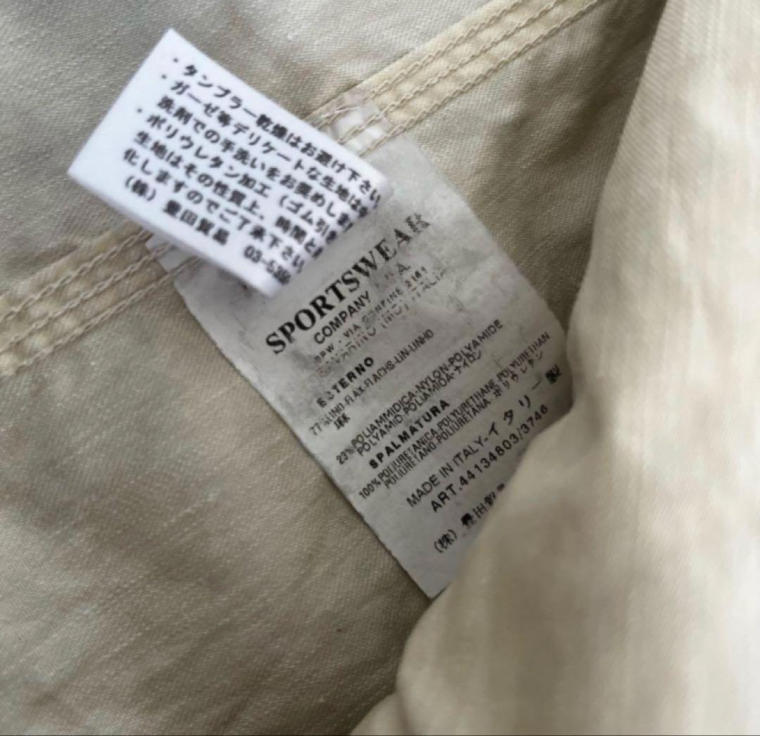 C.P. company シーピーカンパニー リネンダブルジャケット イタリア製