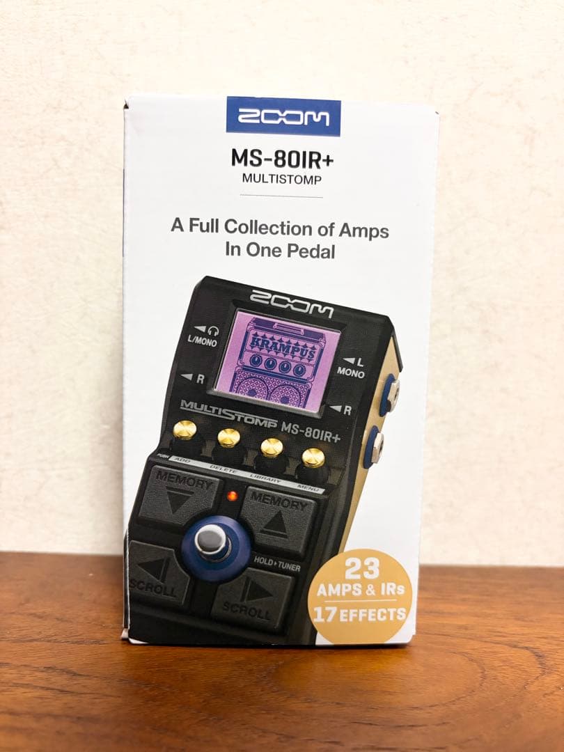 ZOOM MS-80IR+ マルチストンプ ほぼ未使用・美品