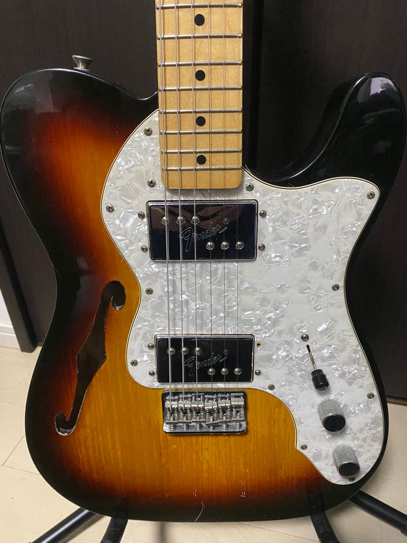 よう様Fender Mex Telecaster Thinline サンバースト - メルカリ