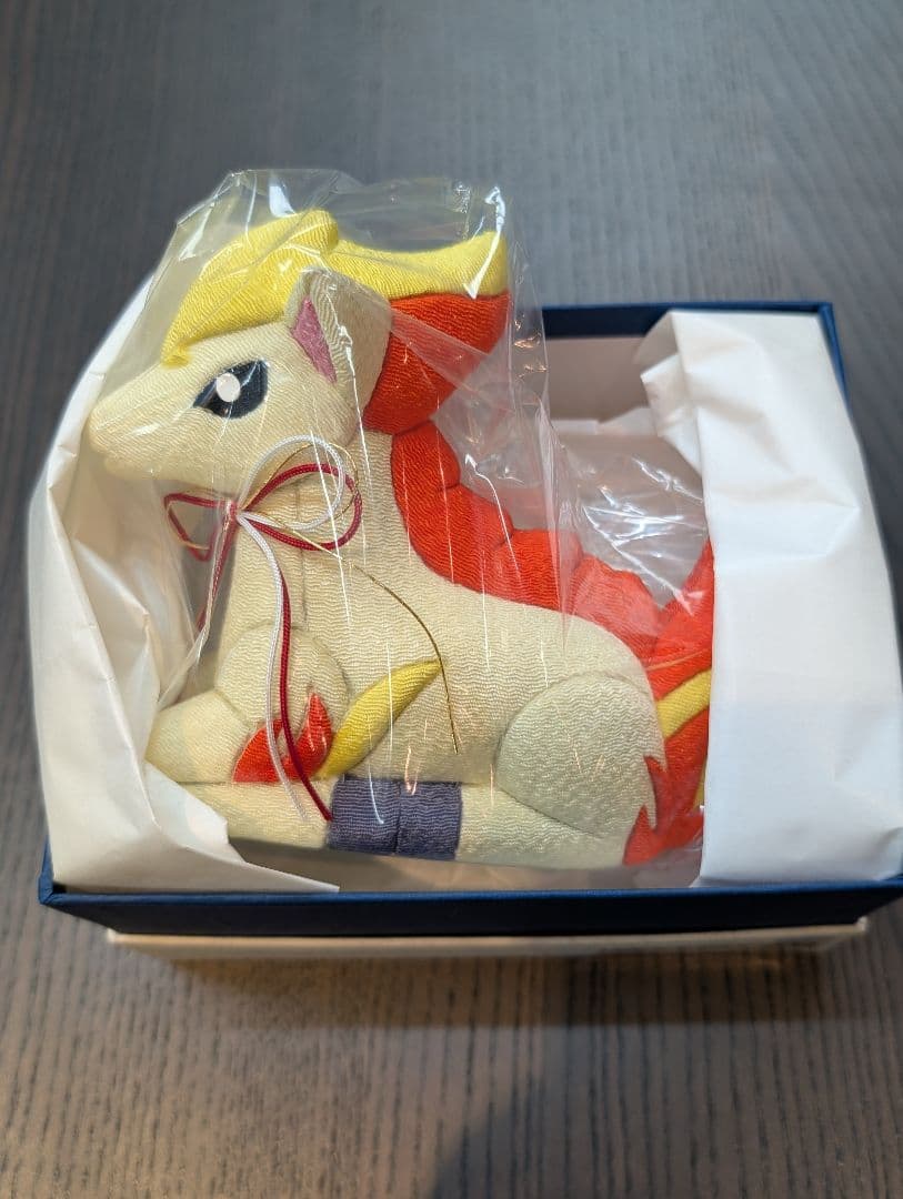 ポケモン　真多呂　ポニータ　伝統工芸　木目込人形　Pokemon