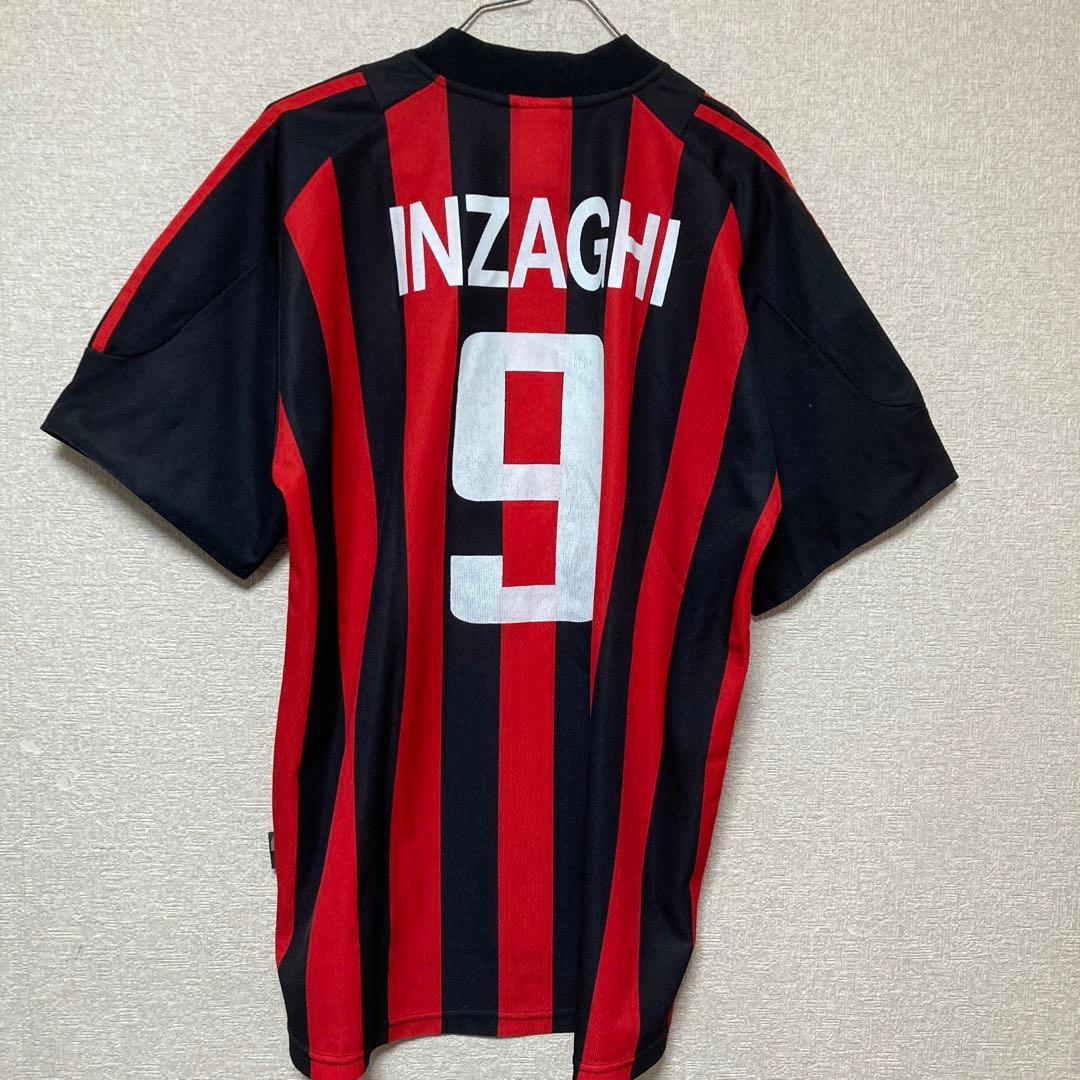 極希少】ACミラン ホーム インザーギ ユニフォーム - メルカリ