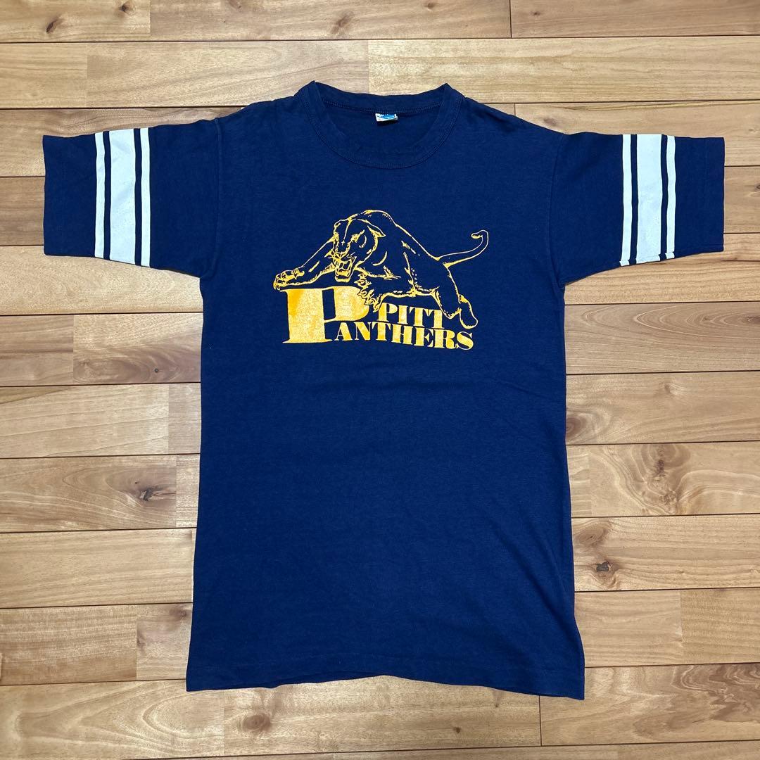 champion フットボール Tシャツ バータグ 70s vintage - メルカリ