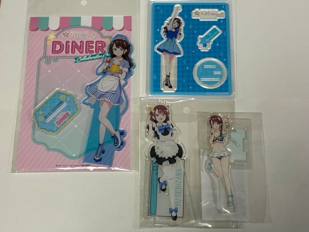 i☆Ris 芹澤優 アクリルスタンド まとめ アニメイラスト - メルカリ